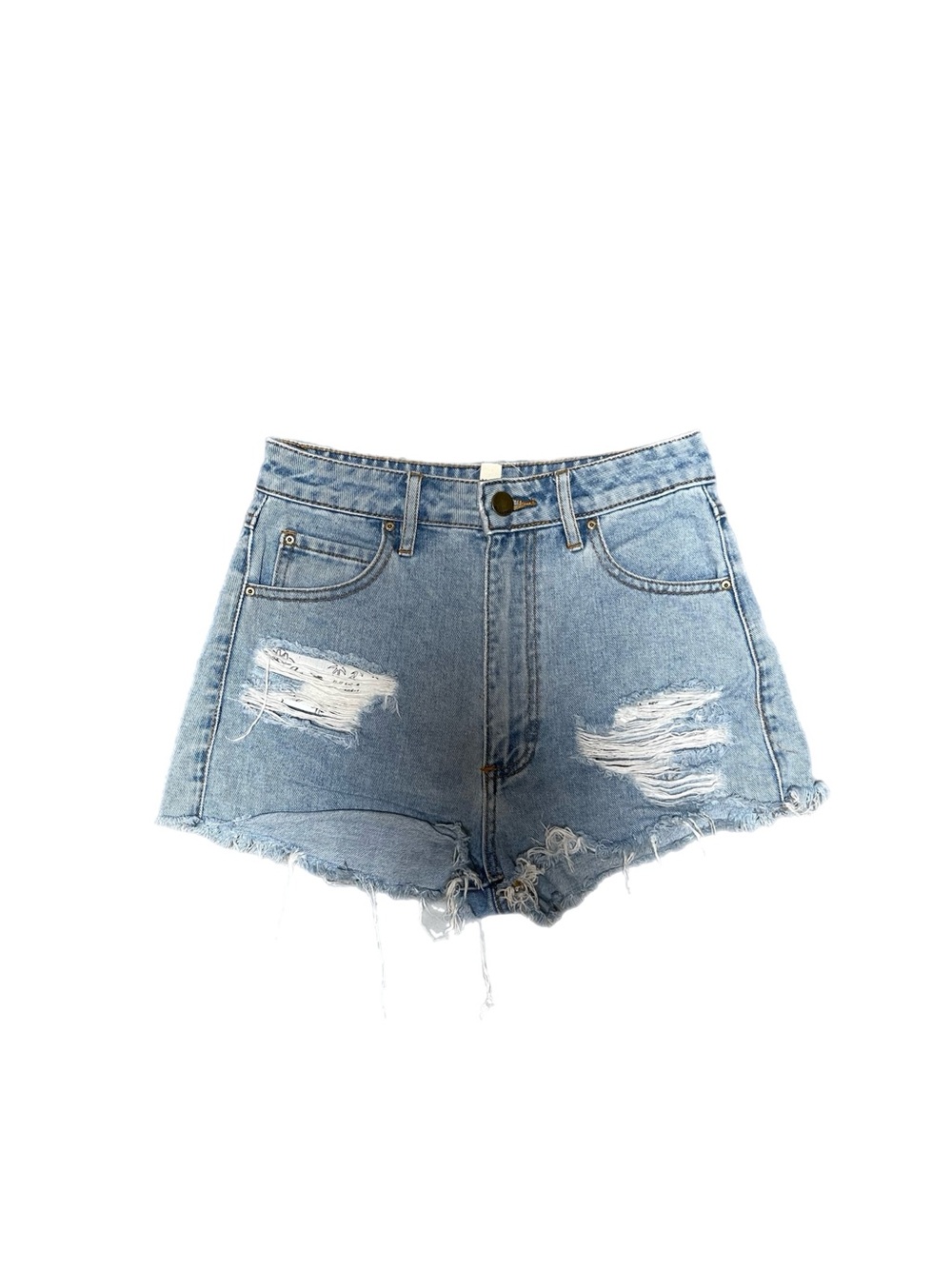 Billabong X The Salty Blonde Distressed Jean Shorts